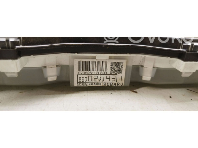 Přístrojová deska Subaru Legacy 2010 85002AJ43