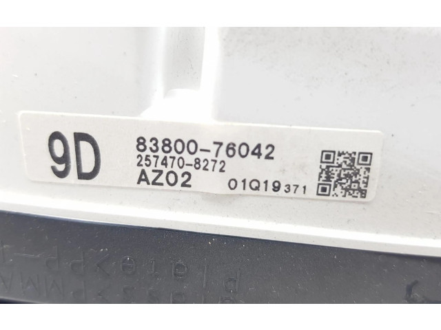 Přístrojová deska Lexus CT 200H 2014 8380076042, 8380076042