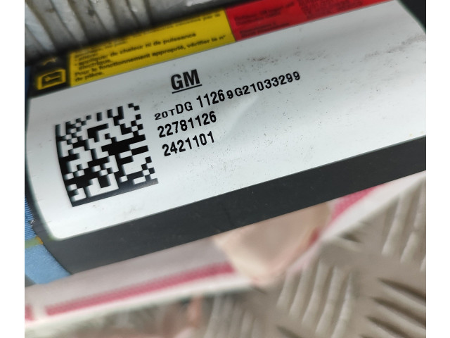 Боковая подушка безопасности 3063455, 23149294 Chevrolet Camaro