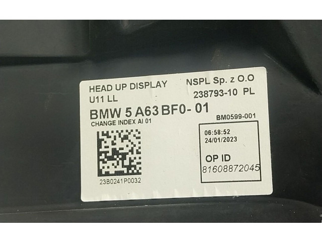Přístrojová deska  BMW X1 U11 2023 62305A838C4, 5A63BF001  