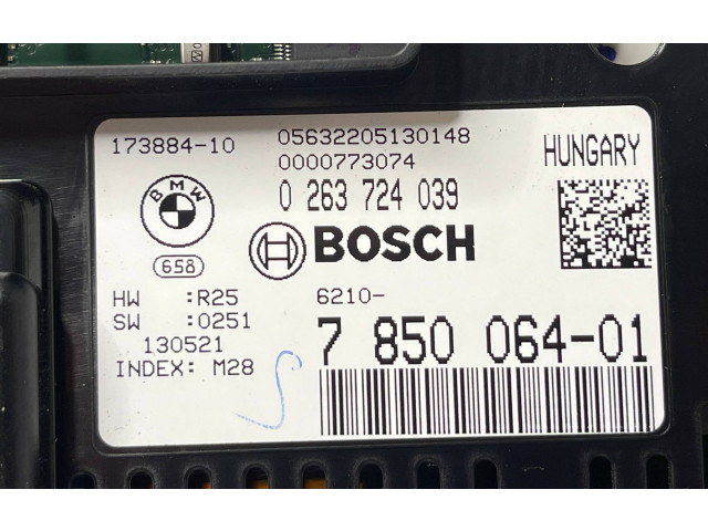 Přístrojová deska BMW M6 2014 17388410, 7850064
