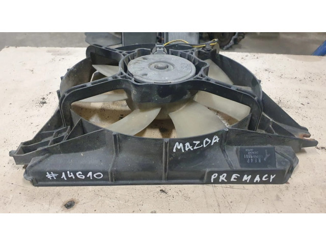 Вентилятор радиатора 1227506661, 1680004050 Mazda Premacy 0.0