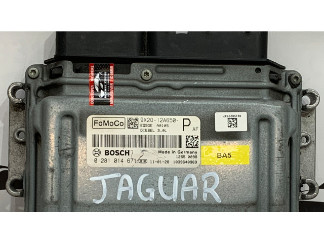 Масляный насос 9X2Q12A650PAF, 0281014671 Jaguar XJ X351