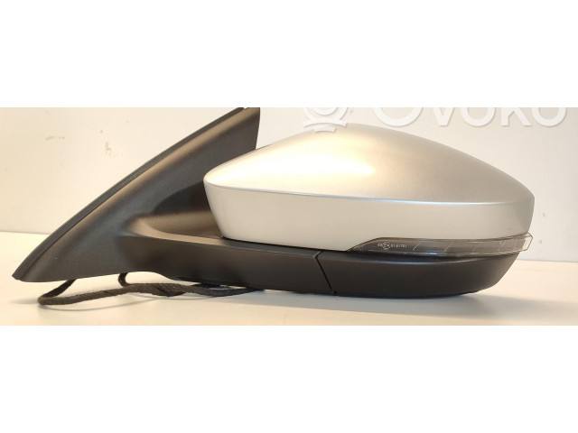 Зеркало электрическое Skoda Octavia Mk3 (5E) 2013 - 2019 года