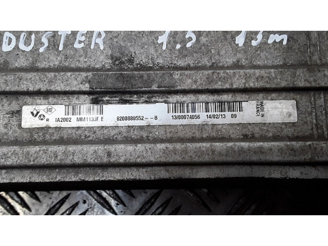 Интеркулер  8200880552b   Dacia Duster 