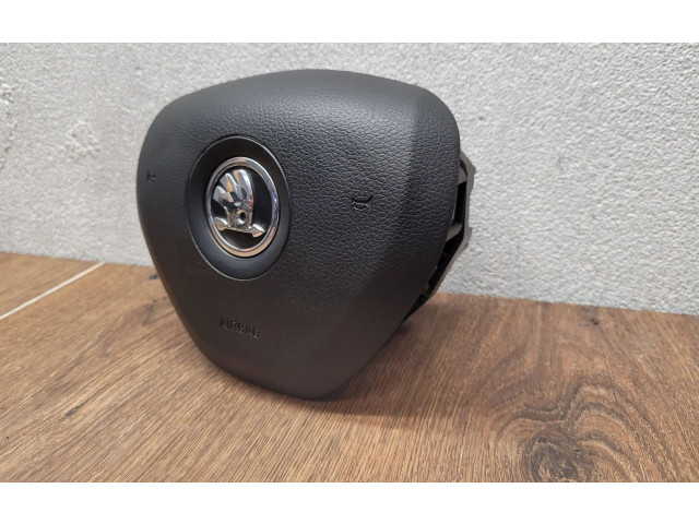Подушка безопасности водителя 5E0880201, 20131470966 Skoda Rapid (NH)