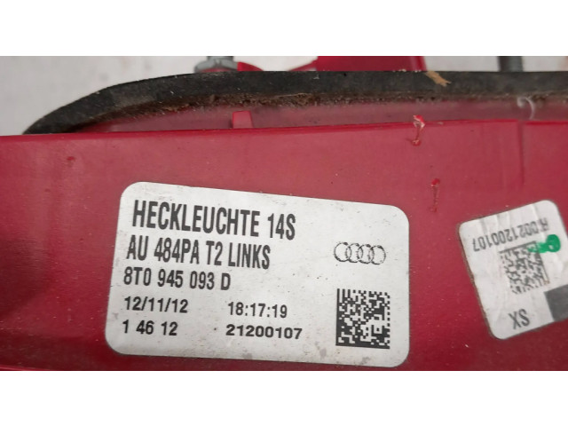 Задний фонарь  8T0945093D, 21200107    Audi A5 8T 8F   2007-2016 года