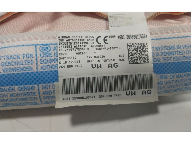 Подушка безопасности двери 2G4880742G, 2G4880742G   Volkswagen Polo VI