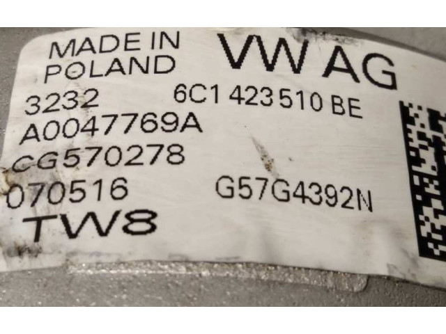    Рулевая рейка 6C1423510BE, 6C1909144AG   Skoda Fabia Mk3 (NJ) 2015 - 2021 года