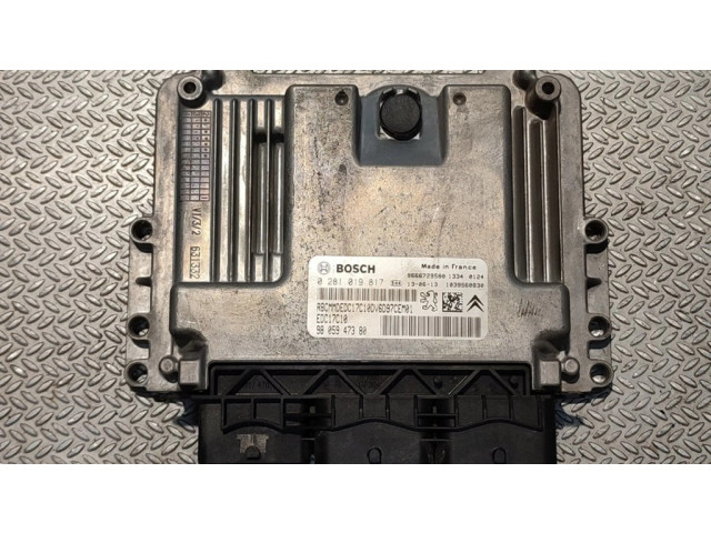 Řídící jednotka 0281019817 Citroen Berlingo 2013