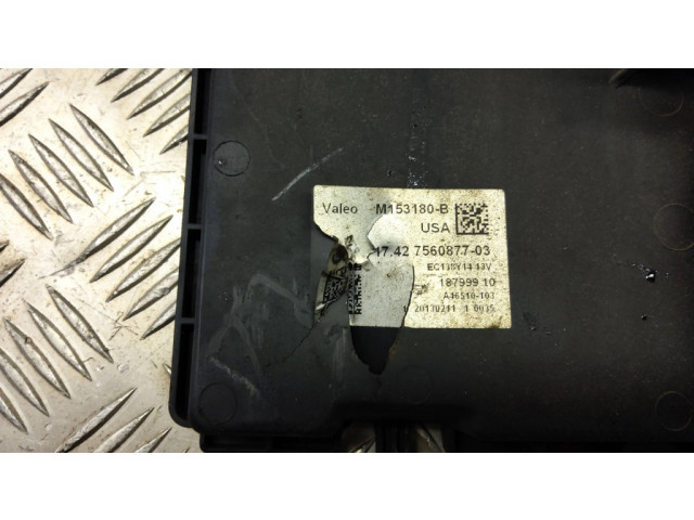 Вентилятор радиатора 7560877 BMW X3 F25 3.0