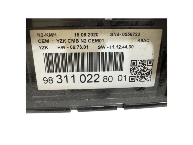 Панель приборов 983110228001, SNA0556723   Toyota ProAce City       