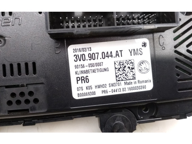 Блок управления климат-контролем 3V0907044AT Skoda Superb B8 (3V)