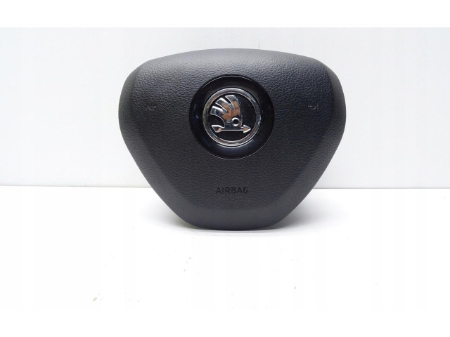 Подушка безопасности водителя 5E0880201B Skoda Octavia Mk3 (5E)