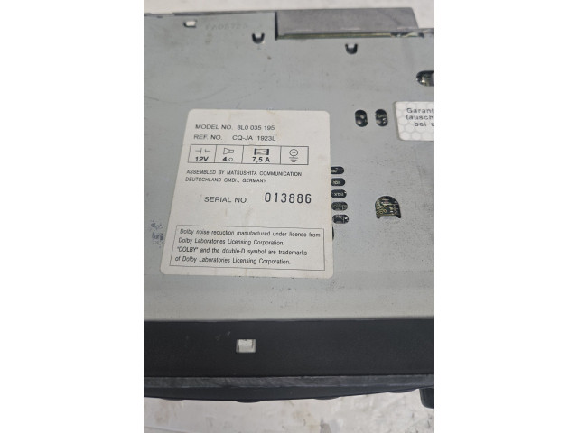 Радио/ проигрыватель CD/DVD / навигация 8L0035195, SYMPHONY Audi A3 S3 8L