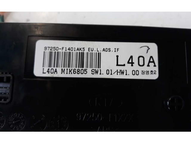 Блок управления климат-контролем 97250F1401AK5, MIK6805   KIA Sportage