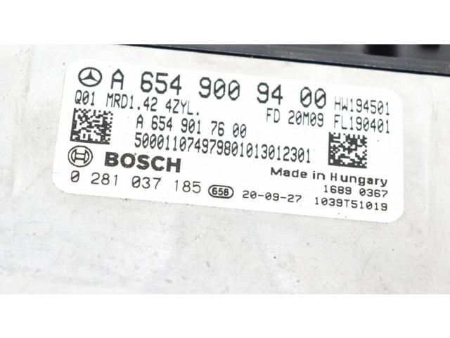 Řídící jednotka A6549009400, A6549017600 Mercedes-Benz Sprinter W907 W910 2020