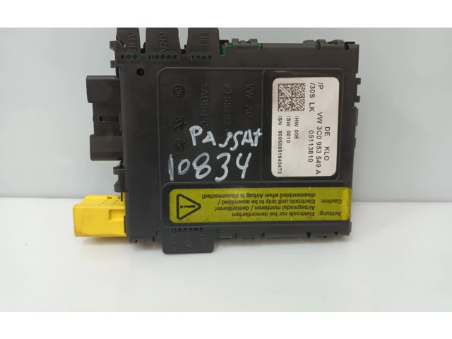 Блок управления двигателя 3C0953549A   Volkswagen PASSAT