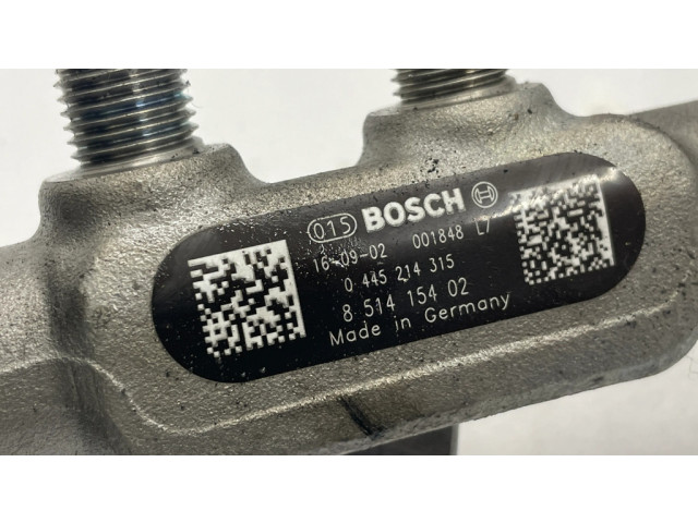 Топливная рампа 8514154, 0445214315 BMW 1 F20 F21 1.8