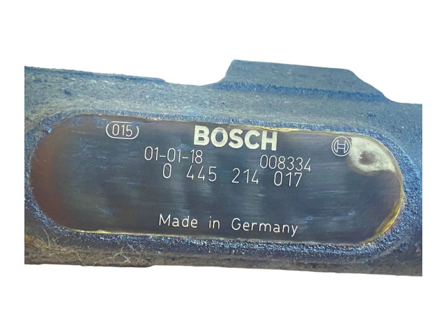 Vstřikovací lišta 0445214017, 008334 Peugeot 607