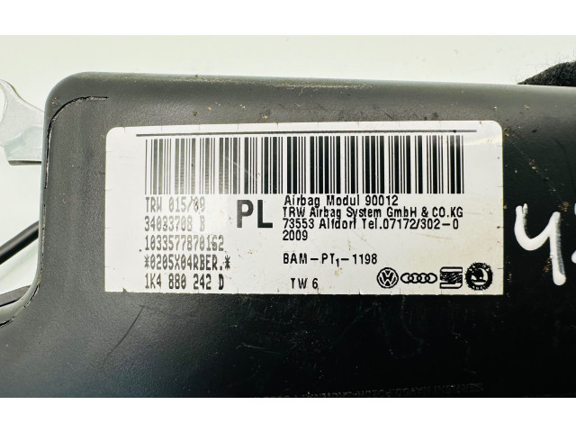 Подушка безопасности в сиденье 34033708B, 1033577870162   Volkswagen Golf Plus