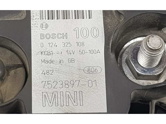 Генератор 7523897, 12317523897 Mini One - Cooper R50 - 53 1.6