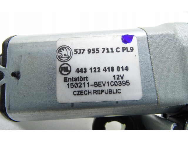 Моторчик заднего дворника 5J7955711C Skoda Yeti (5L)