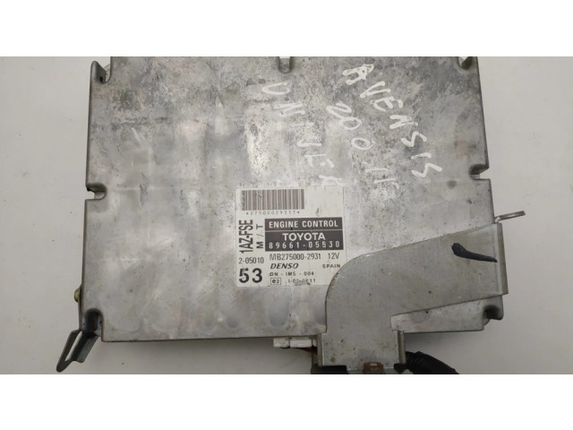 Řídící jednotka 8966105530, MB2750002931 Toyota Avensis T220 2002