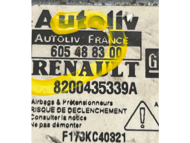 Блок подушек безопасности 8200435339A, 605488300   Renault Trafic II (X83)