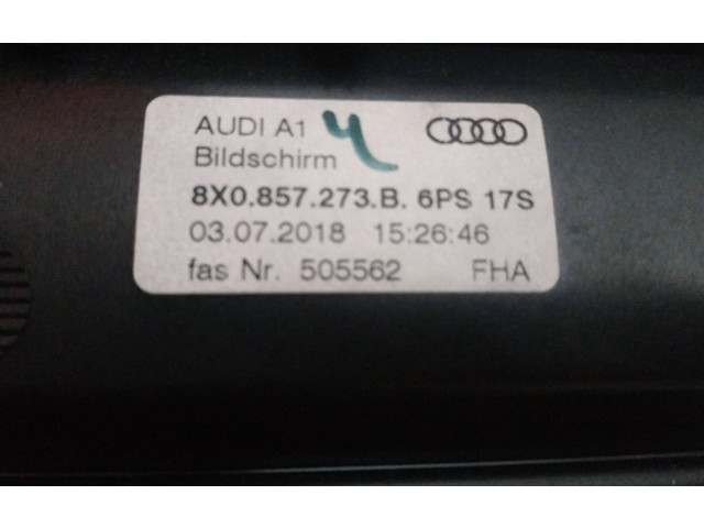 Дисплей    8X0857273B   Audi A1