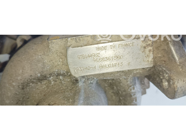  Турбина Citroen C5  GTB1449VZ, 9688361580   для двигателя RHH RH02      