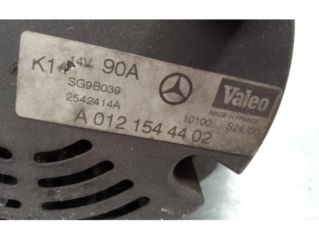 Генератор 0121544402   Mercedes-Benz A W168      