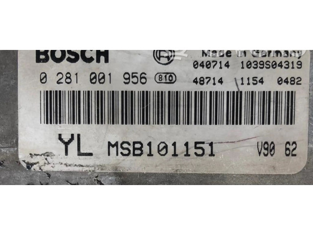 Комплект блоков управления 0281001956, 0281001956   Rover Streetwise