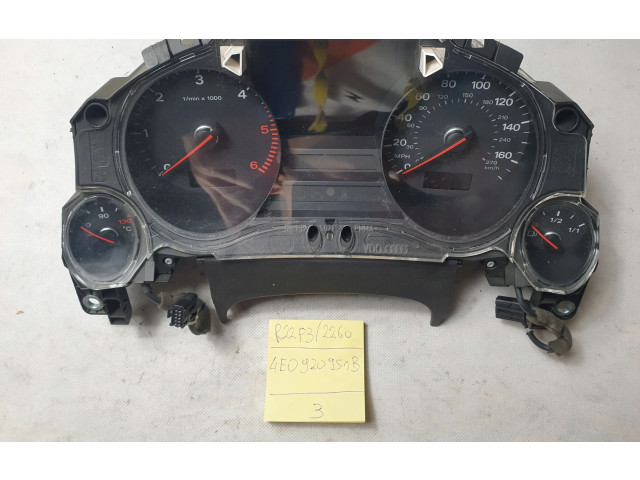 Панель приборов    Audi A8 S8 D3 4E       