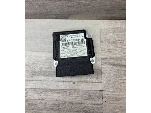 Блок управления надувных подушек 4H0959655C, 0285010856   Audi A6 S6 C7 4G