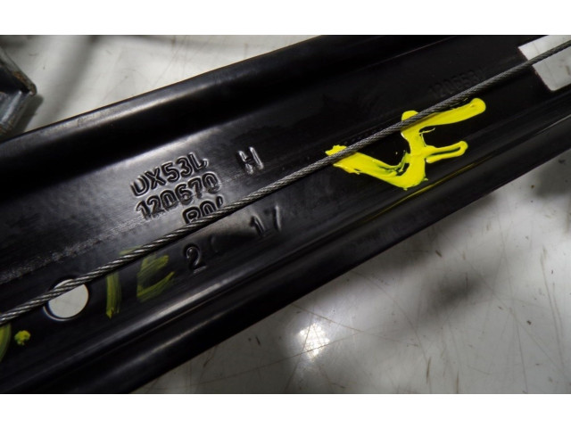 Передний механический механизм для подъема окна 6J4837461, 120670H   Seat Ibiza IV (6J,6P)