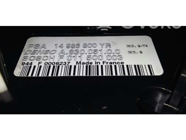 Блок управления климат-контролем 14986800YR Fiat Ulysse