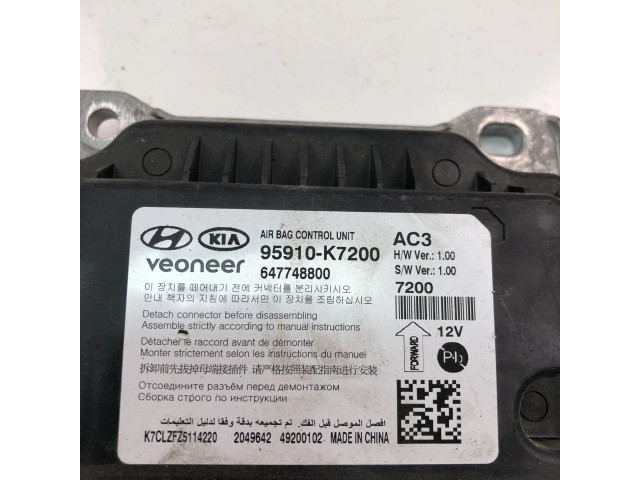 Блок управления 95910K7200 Hyundai i10