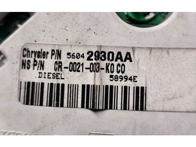 Панель приборов 56042930AA Jeep Grand Cherokee (WJ)