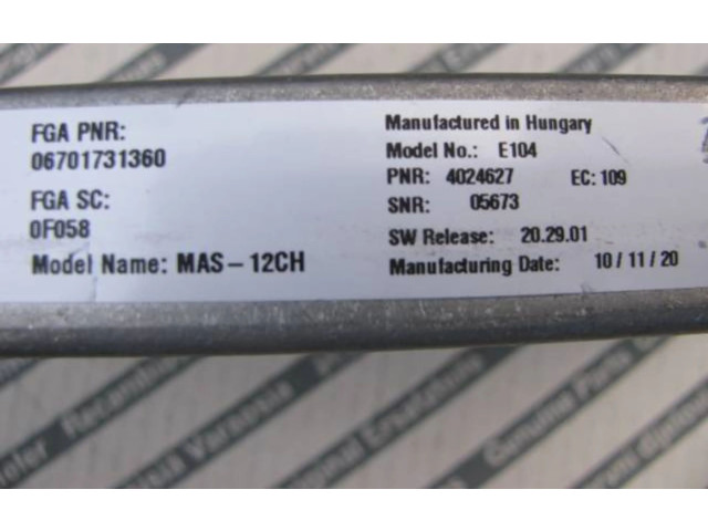 Звукоусилитель 06701731360, 4024627 Maserati Levante