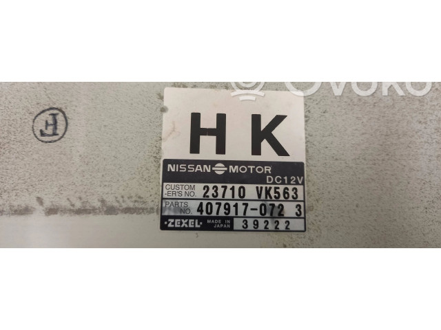 Řídící jednotka 407917-0723, VK563 Nissan Navara D22 2004