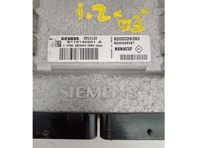 Řídící jednotka S110140201A, 8200326387 Renault Clio II 1998