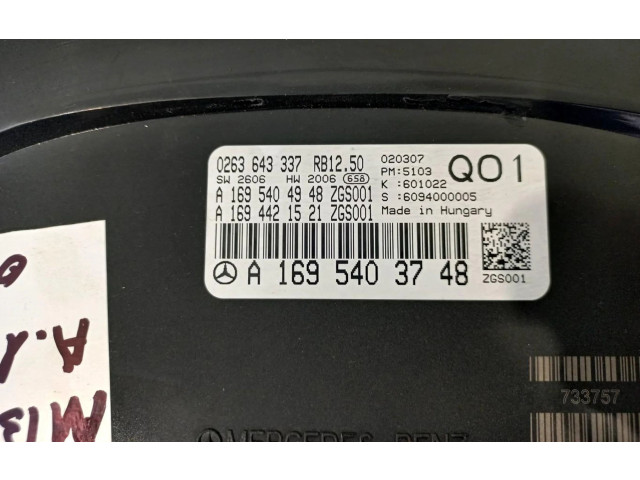 Панель приборов 1695403748   Mercedes-Benz A W169       