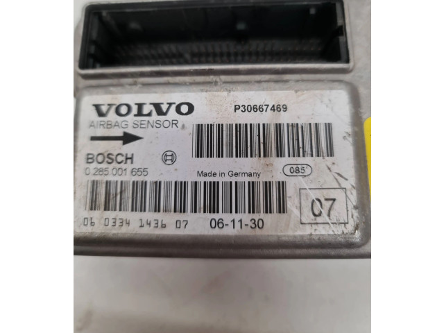 Блок подушек безопасности P30667469, 0285001655   Volvo V70
