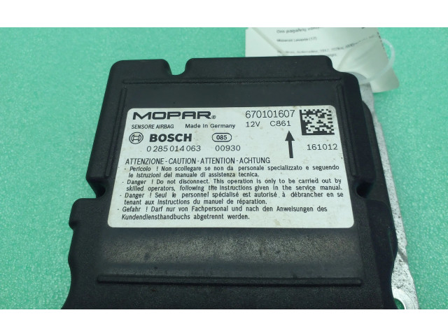 Блок подушек безопасности 670101607, 0285014063   Maserati Levante