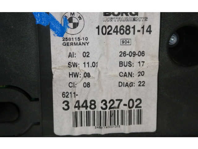 Панель приборов 102468114 BMW X3 E83