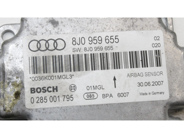 Блок подушек безопасности 8J0959655   Audi TT TTS Mk2