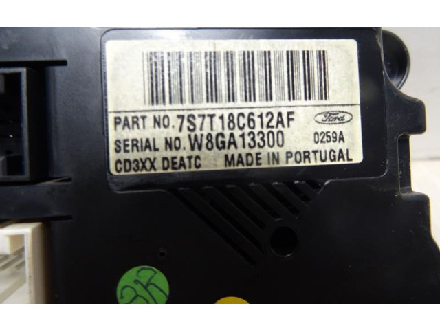 Блок управления кондиционера воздуха / климата/ печки (в салоне) 1676129, 1676129 Ford Galaxy