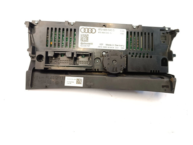 Блок управления климат-контролем 8T2820043S, A2C53307437 Audi A5 8T 8F