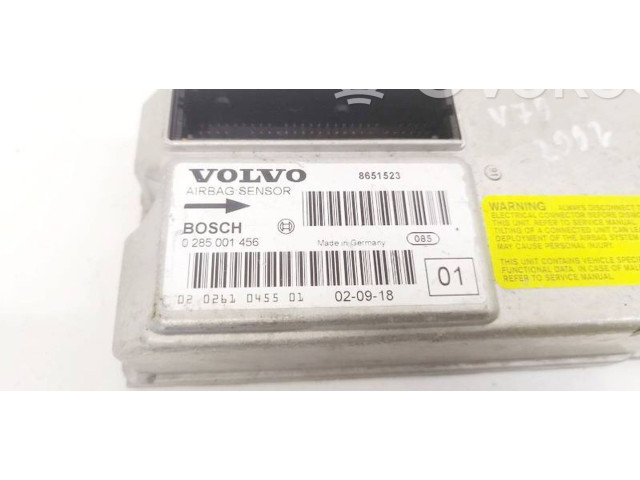 Блок подушек безопасности 0285001456, 8651523   Volvo V70